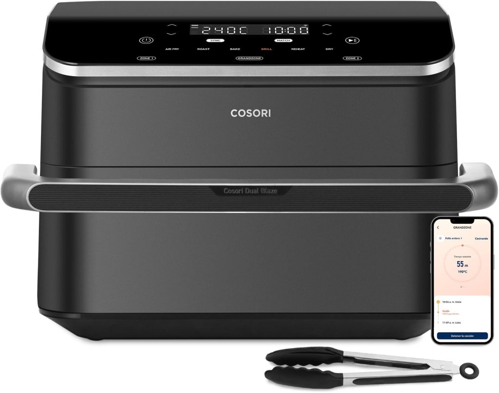 Análisis de la freidora de aire Cosori Dual Blaze TwinFry: Características y&nbsp;Opinión