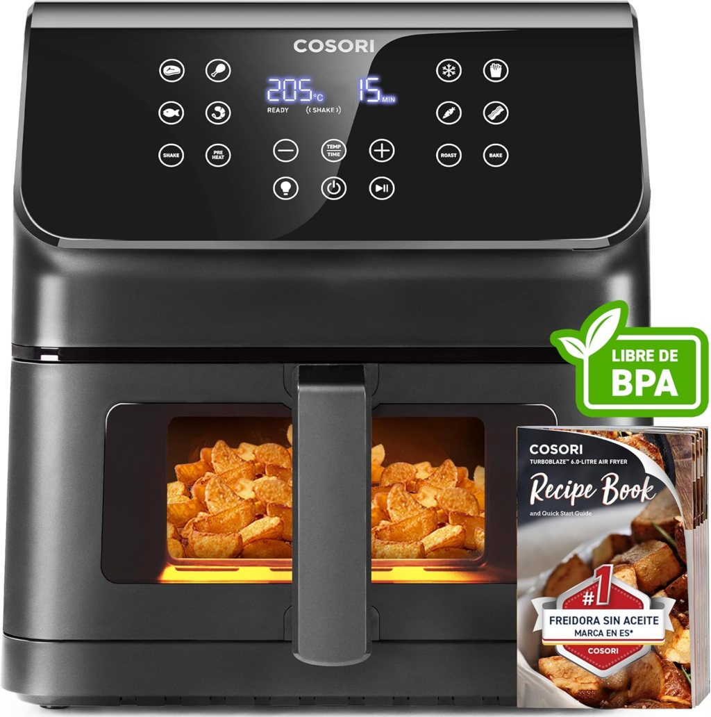 Análisis COSORI Air Fryer 6.2L: Características y&nbsp;Opinión